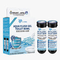WISEPURA Aqua Flush Gel Toilet Bowl box with two 50 g tubes