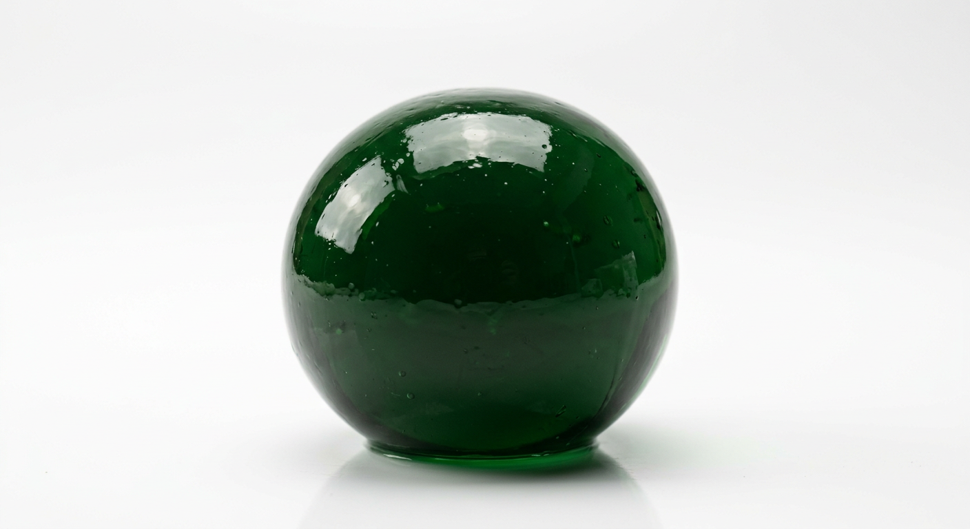 Dark green MOC Hydrogel specimen